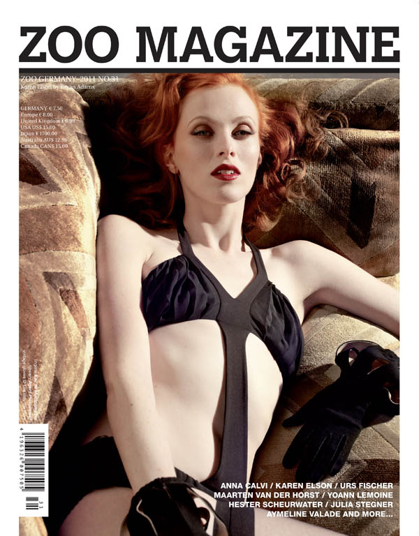 <em>Zoo</em> Summer 2011 Covers | Karen Elson & Julia Stegner zoocover <em>Zoo</em> Summer 2011 Covers | Karen Elson & Julia Stegner