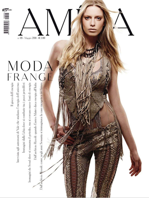 <em>Amica</em> May 2011 Cover | Milana Keller by Nadir amica <em>Amica</em> May 2011 Cover | Milana Keller by Nadir