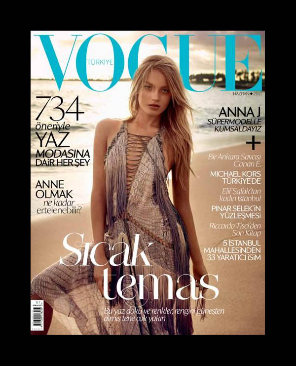<em>Vogue Turkey</em> June 2011 Cover | Anna Jagodzinska by Mariano Vivanco <em>Vogue Turkey</em> June 2011 Cover | Anna Jagodzinska by Mariano Vivanco