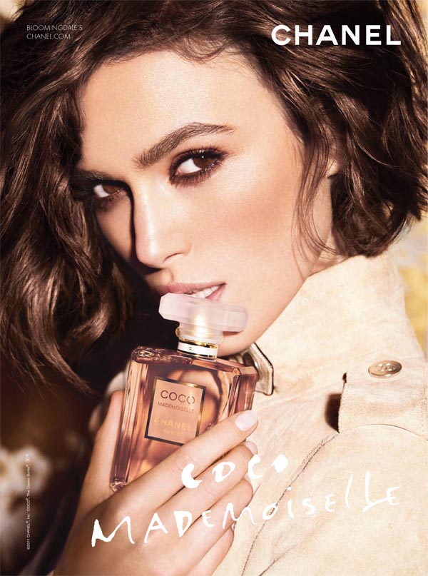 chanel Keira Knightley for Chanel Coco Mademoiselle Campaign by Mario 