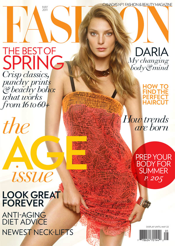 <em>FASHION</em> May 2011 Cover | Daria Werbowy by Alex Cayley dariacover <em>FASHION</em> May 2011 Cover | Daria Werbowy by Alex Cayley