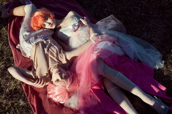 Gigi & Irena by Lara Jade for <em>Material Girl</em> material Gigi & Irena by Lara Jade for <em>Material Girl</em>