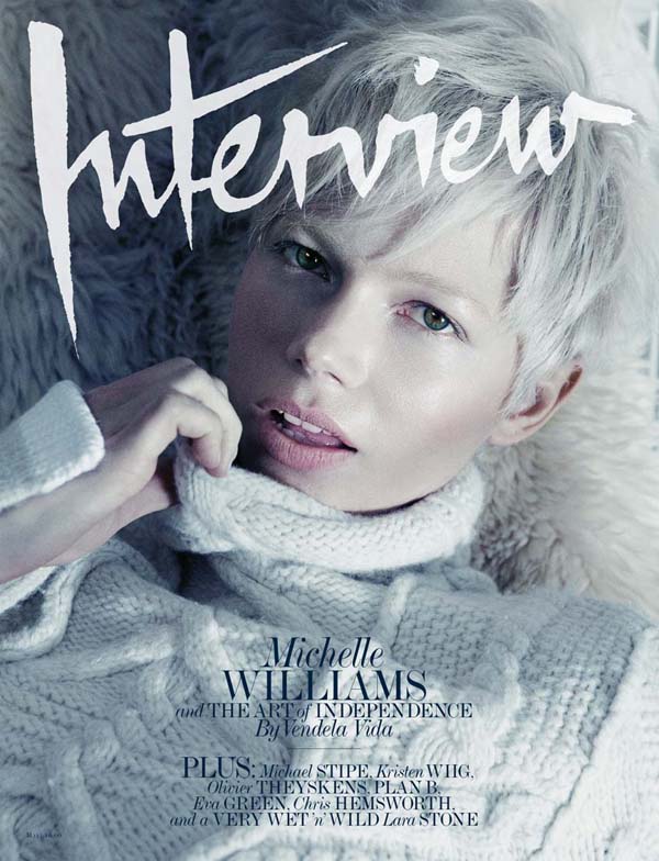 michellecover <em>Interview</em> May 2011 Cover | Michelle Williams by Mikael Jansson