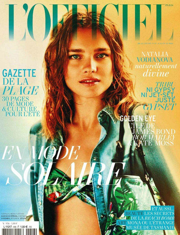 nataliacoverl Natalia Vodianova for <em>LOfficiel Paris</em> June/July 2011 (Cover)