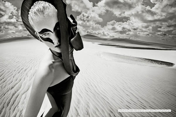 Denisa Dvorakova by Jean François Campos for <em>Flair</em> April 2011 nero Denisa Dvorakova by Jean François Campos for <em>Flair</em> April 2011