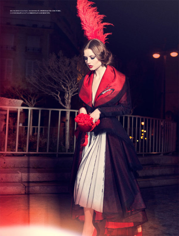Madé Van Krimpen by Ludovic Andral for <em>LOfficiel Ukraine</em> April 2011 red Madé Van Krimpen by Ludovic Andral for <em>LOfficiel Ukraine</em> April 2011