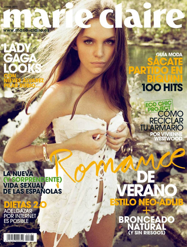 reginacover <em>Marie Claire Spain</em> June 2011 Cover | Regina Feoktistova by David Roemer 