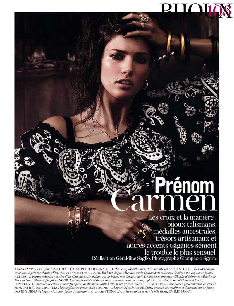 kendra spears1 Kendra Spears by Giampaolo Sgura for <em>Vogue Paris</em> February 2012