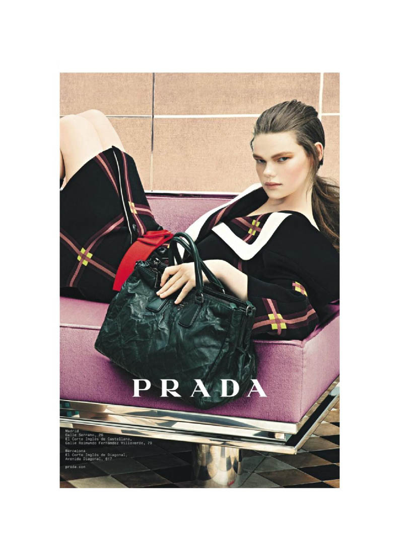 Prada Fall 2011 Campaign Preview | Frida Gustavsson, Kelly Mittendorf ...