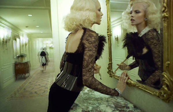 Ginta Lapina by Greg Kadel for Vogue Germany July 2011