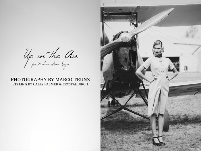 Anastasia Yakunina by Marco Trunz in Up in the Air for Fashion Gone Rogue
